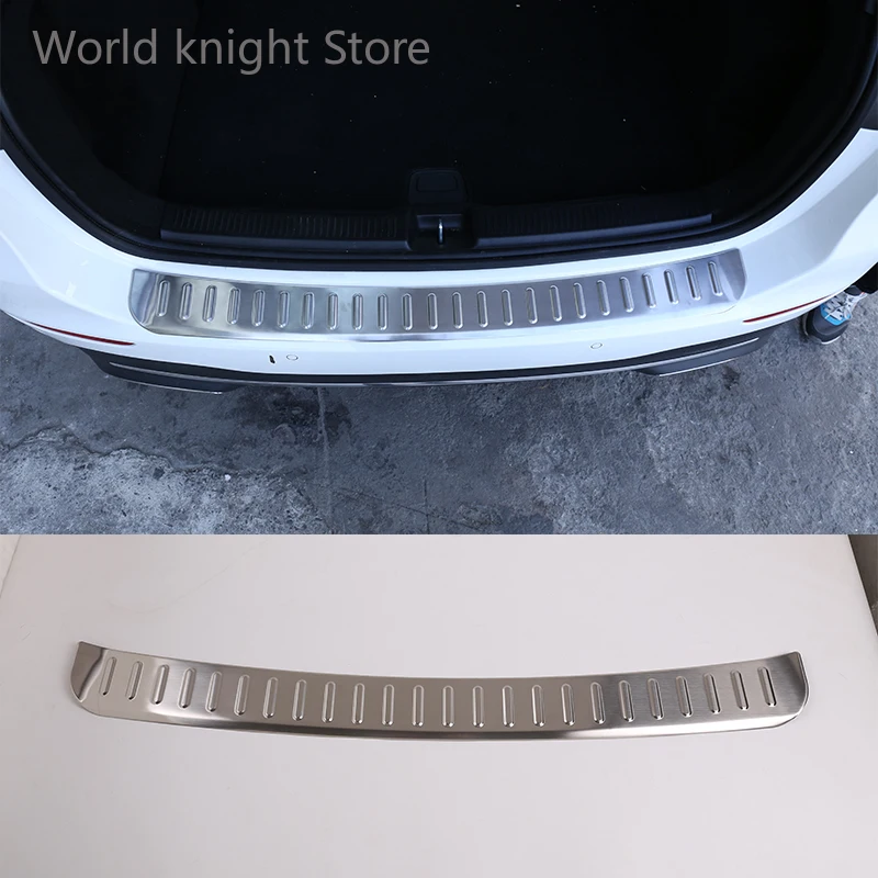 

Stainless Steel Rear Bumper Inner Sill Plate Protector Cover Trim Sticker For Mercedes Benz B Class W247 B200 2019-2020
