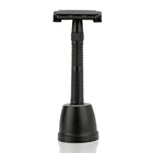 Бритва с длинной ручкой и двойным краем, открытая бабочка, с 10 лезвиями из нержавеющей стали с двойными краями