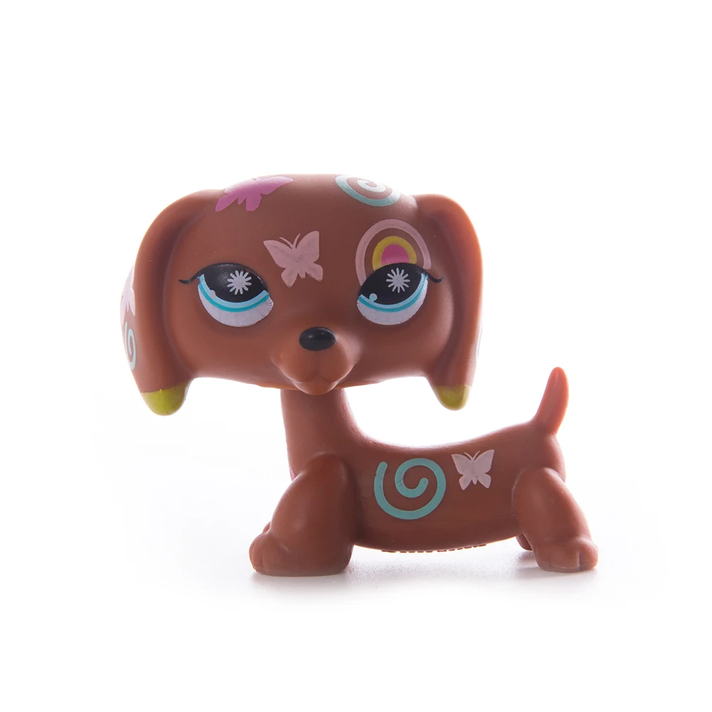 Игрушечная кукла LPS pet shop Такса коллекция стоячих экшн-персонажей маленькая