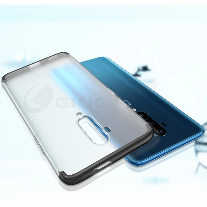 GKK Original Fundas For Oneplus 7 7T Pro Case Shockproof Full Protection Translucent Back Matte Cover Coque | Мобильные телефоны и