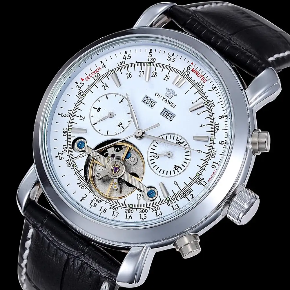 

Men's Fashion Watch Tourbillon Mechanical Automatic Watches Men Army Wrist Watches OYW-1030C