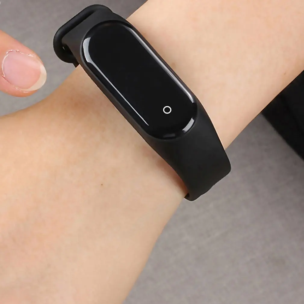 Водонепроницаемый шагомер умный Браслет M4 напоминание о сообщении мониторинг