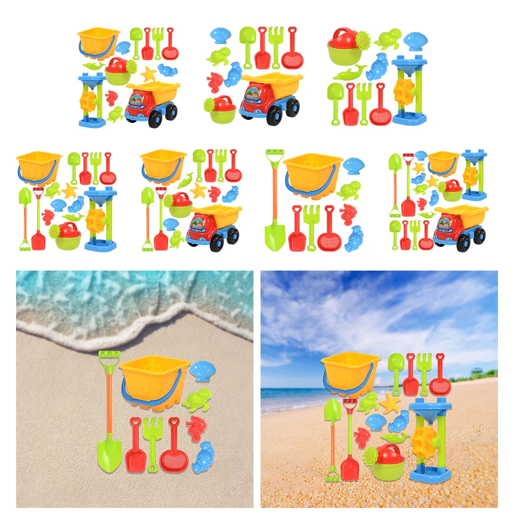 

Summer Sand Beach Toys Shovel Sand Toy Water Game for Kids 3-4 Todders Gifts