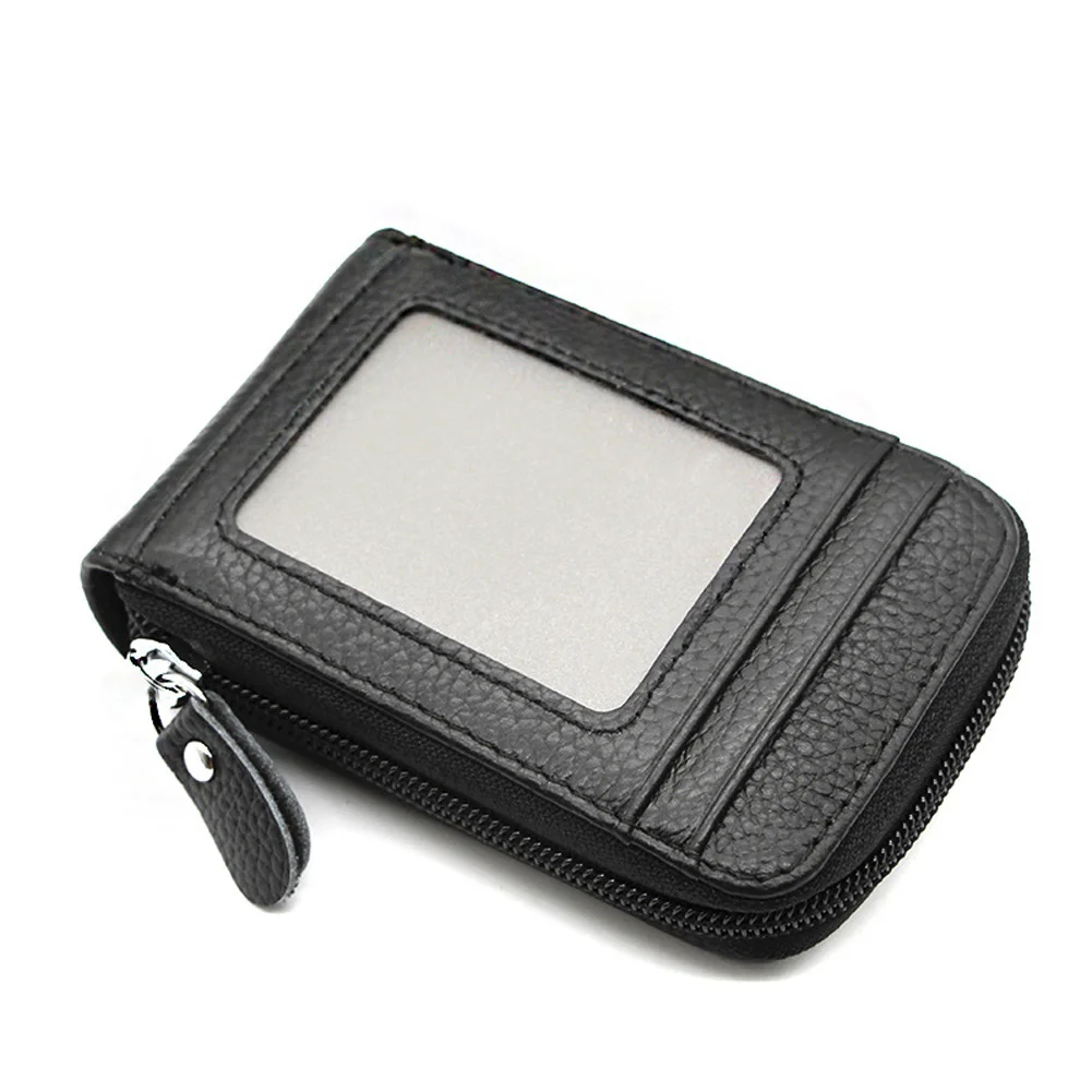 Унисекс Карманный Портативный Фото тонкий модный кошелек на молнии Держатель