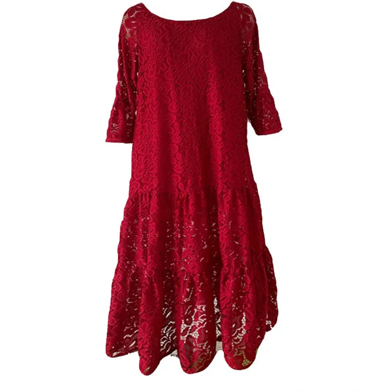 Летнее Длинное Платье YAYEYOU женское тонкое кружевное платье в богемном стиле