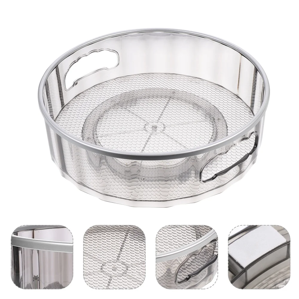 

1Pc Rotating Storage Rack Desktop Organizer Desktop Storage Holder