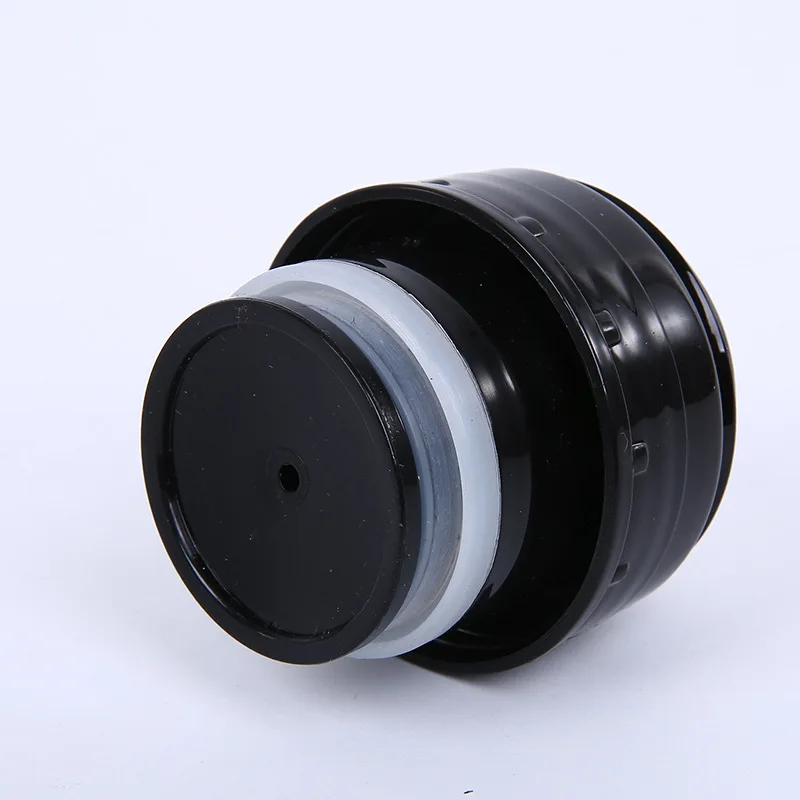 Черный термос Крышка Кружка розетка фляжка в форме пули крышка вакуумная колба