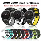 Быстросъемный ремешок на запястье для Garmin Fenix 6 6X Pro Fenix 5 5X Forerunner 935 945 Wirstband 22 26 мм
