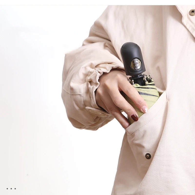 

Full Automatic Umbrella Windproof Folding Auto Black Rain Umbrellas For Women Men Luxury Car Parasol Business Outdoor Travel