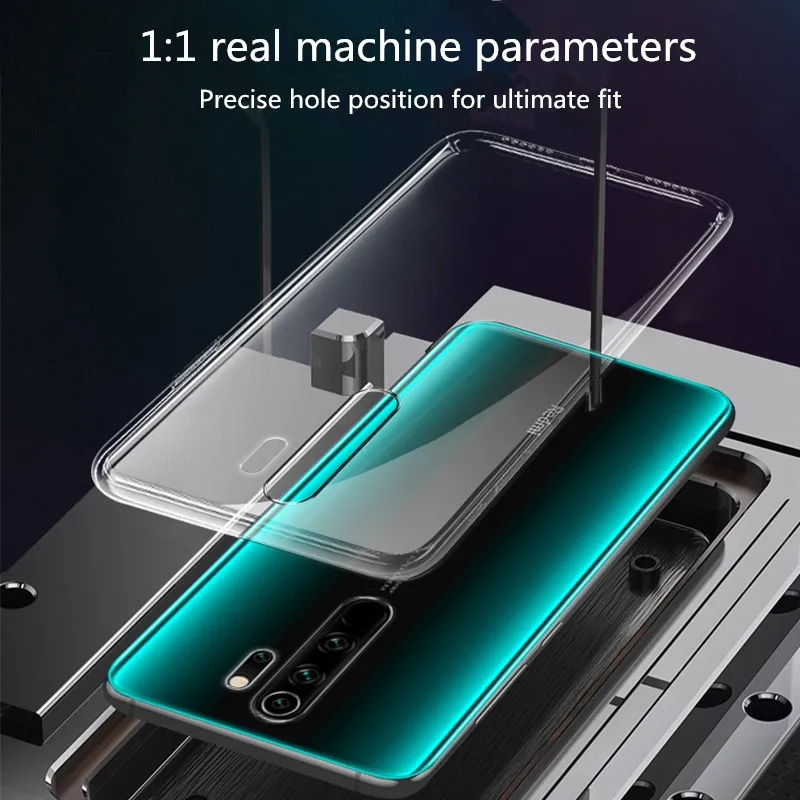 Soft Case For Redmi Note 8 Pro TPU Silicon Transparent Fitted Bumper Back Cover on Xiaomi Global |