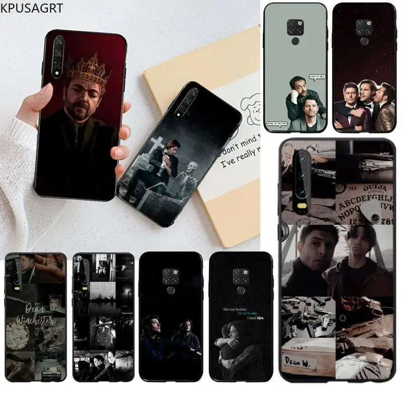 KPUSAGRT Сверхъестественное мы Bling симпатичный чехол для телефона Huawei P40 P30 P20 lite Mate 30 20