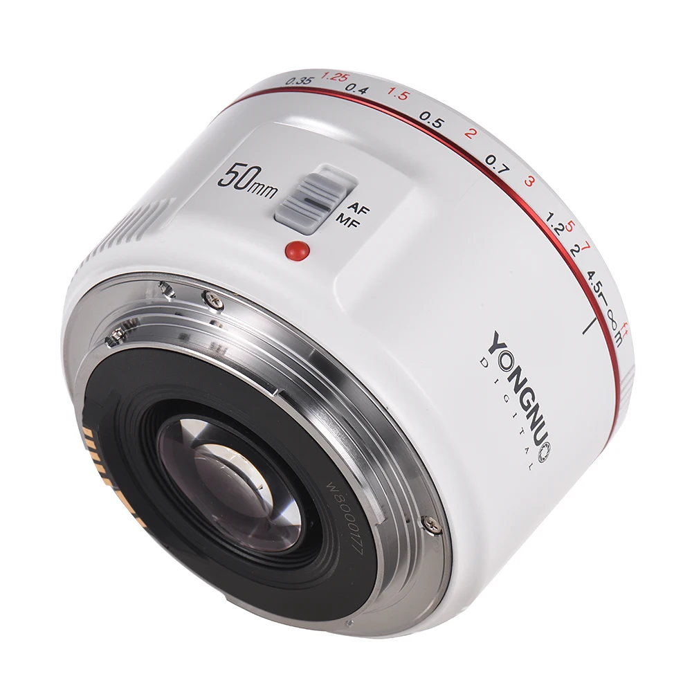 YONGNUO YN50mm F1.8 II стандартный объектив с большой диафрагмой автофокус 0 35 для Canon EOS 70D