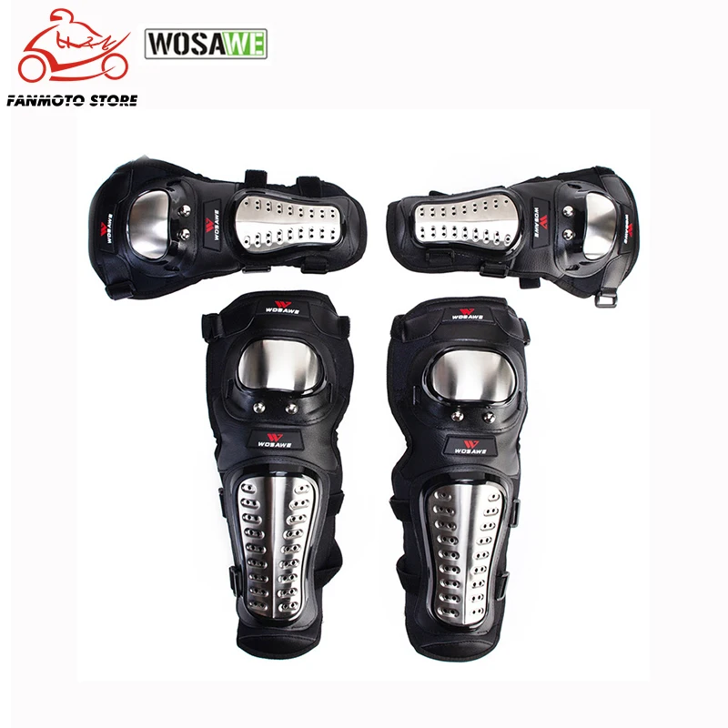 Защитные Налокотники и наколенники для мотокросса 4 шт./компл. | Автомобили
