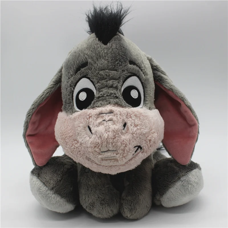 

1piece 28cm cartoon Gray Eeyore Donkey Stuff Animal Soft Plush Toy Doll Birthday Children & Gril friend Gifts