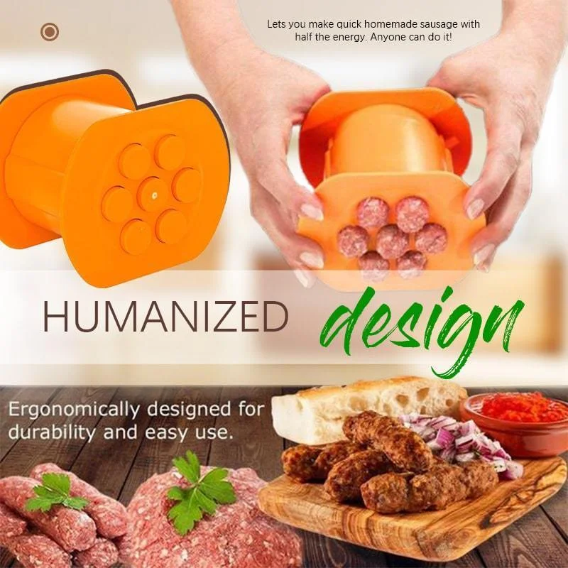 Один пресс Cevapcici кухонный хит дог гамбургер мясо колбаса ручной работы гаджет