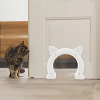 cat door for interior doors freely in out pet door for cat kitties kittens durable easy to install pet products