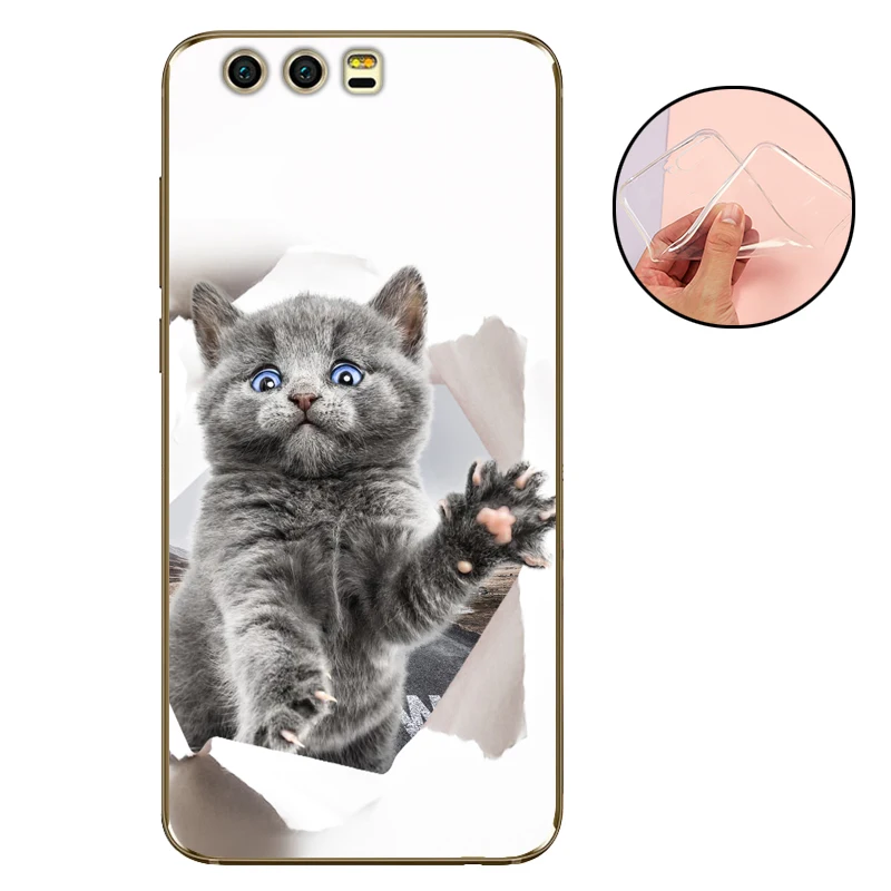 CROWNPRO для huawei Honor 9, чехол, силиконовый чехол, TPU, задняя крышка для huawei Honor 9, мягкий силиконовый чехол s, чехол 5,1" для huawei Honor 9 - Цвет: FP04