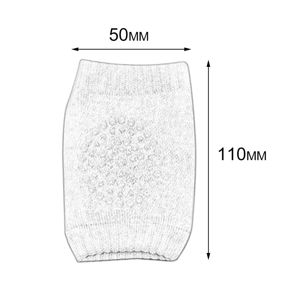 

1 Pair Baby Protector Knee Pads Leg Thickened Terry Non-Slip Safety Crawling Accessory Baby Toddler Kids Leg Warmers Kneepad