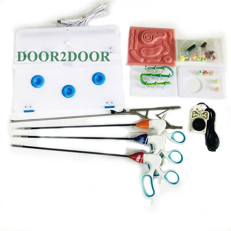 Лапароскопический тренажер для тренировок щипцы игл разделения полный комплект