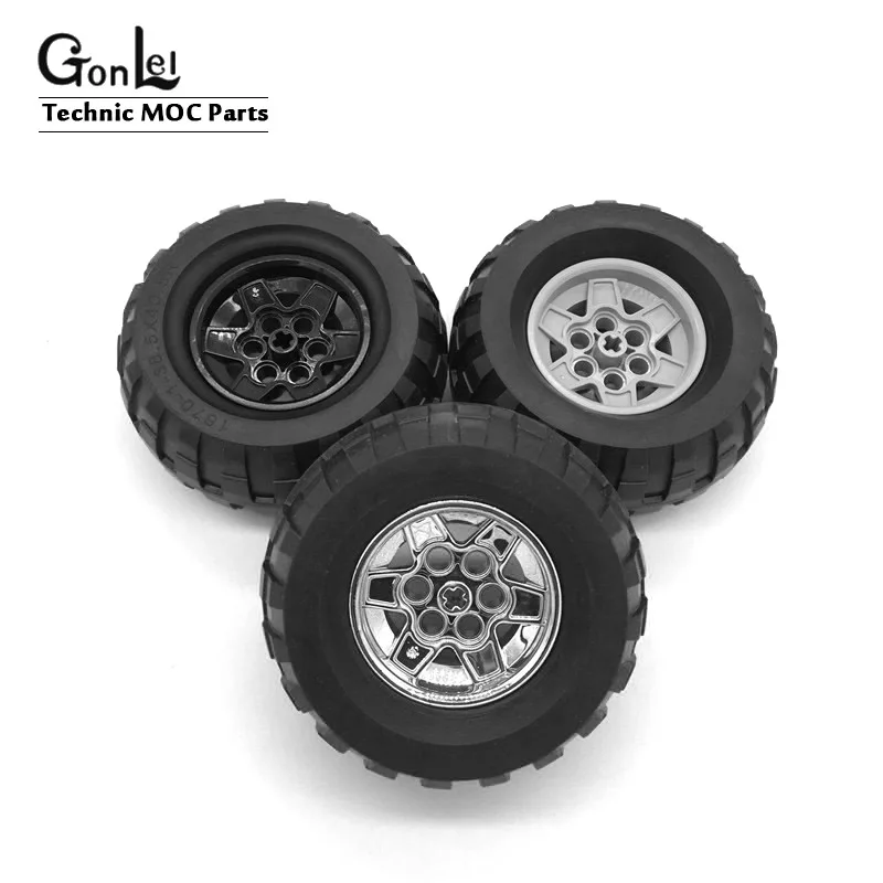 2 шт./лот технические детали кирпичное колесо MOC 81 6X38 R обод колеса + концентратор