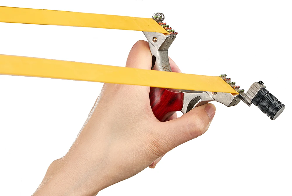 Катапульта мощный Рогатка Открытый рогатки для охоты из нержавеющей стали