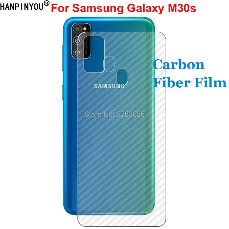 

Прочная защитная пленка для экрана Samsung Galaxy M30s M307, 6,4 дюйма, с защитой от отпечатков пальцев, углеродное волокно (не закаленное стекло)
