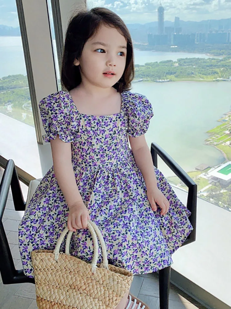 2022 весеннее Повседневное платье для девочек вечерние ское летнее праздничное