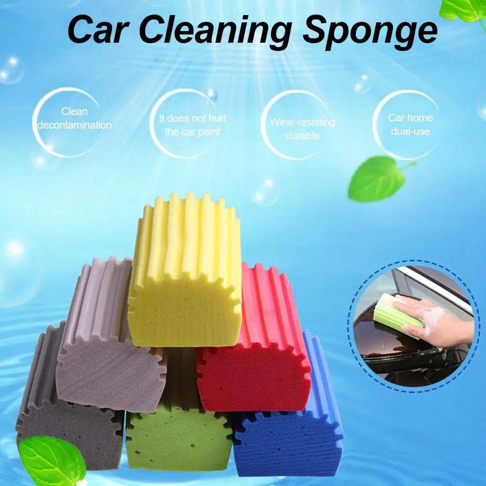 

Car Wash Sponges Handy Cleaning Scrubber Multifunctional Scratch Free PVA Washing Sponge For Car Interior Exterior