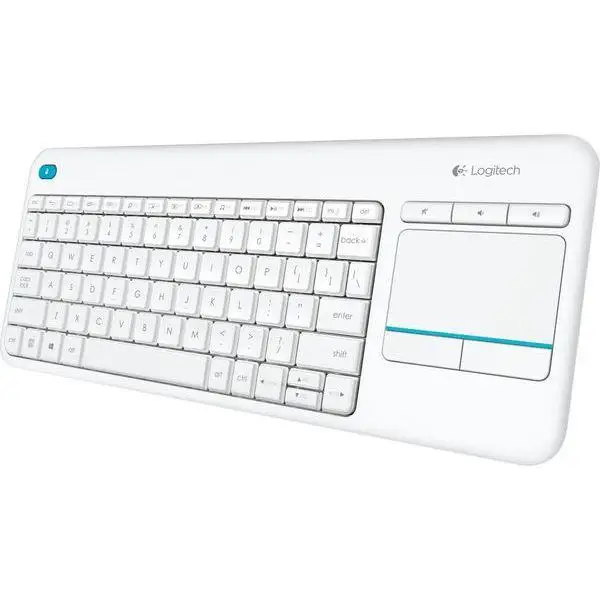 Беспроводная клавиатура logitech 920 007138 Windows Android Smart tv QWERTY белый|Клавиатуры| |
