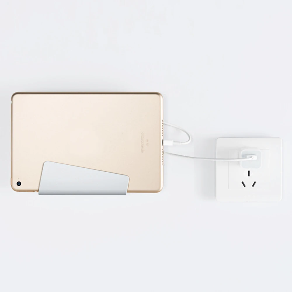 Практичный настенный держатель для телефона домашнее зарядное устройство