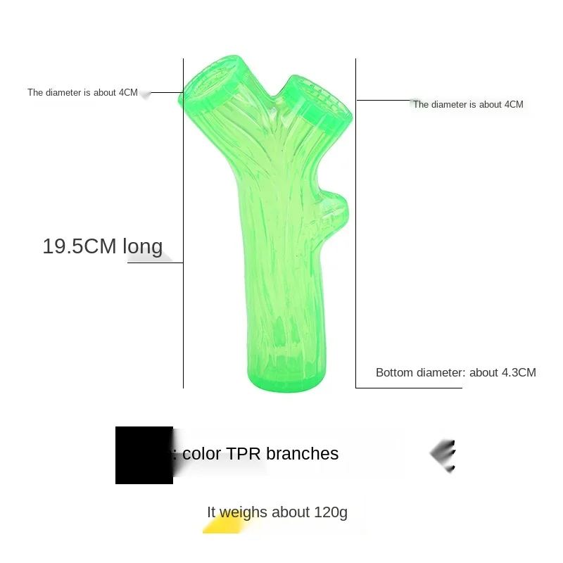 

Dog Rubber Toy Dog Training Toys Pet Molars Sound Toys Bite Resistant Molars Pet Toys Transparent TPR Toys Dog Chew Toys Pet Toy