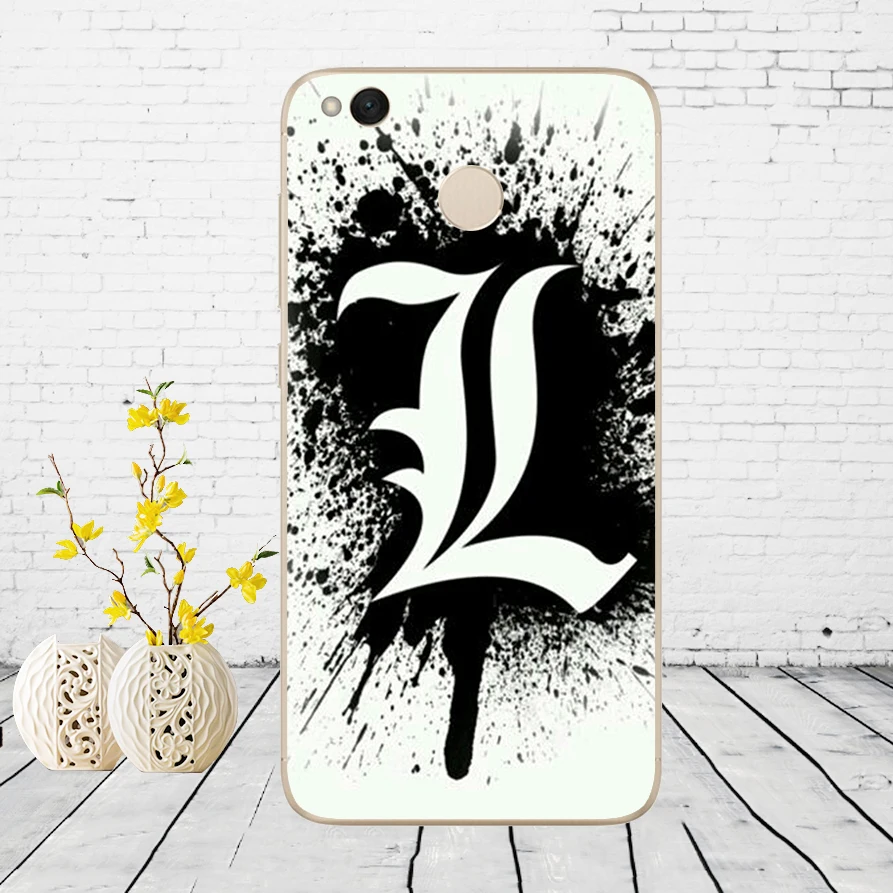 12DD аниме Death Note дизайн Мягкий силиконовый чехол для Xiaomi Redmi 4a 5 plus 4 4x 5a pro mi a1