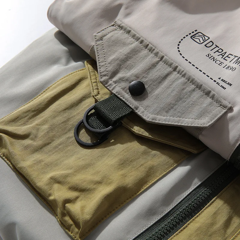 

Men Ribbons Multi-pocket Cargo Pants Harem Joggers Sweatpant Hip Hop Trousers Japanese Streetwear 2020 Fashion Men's Overalls