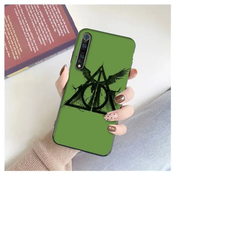 

LJHYDFCNB Harries Potter Deer Black Phone Case For Xiaomi 8 9 Se 10 10pro Note 2 3 10 MIX2 S MAX2 3 F1 5X