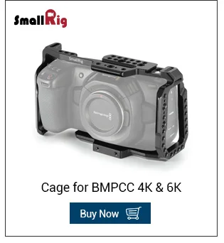 SmallRig BMPCC 4K камера защита от солнца для BMPCC 4K& 6K Blackmagic Дизайн Карманный кинотеатр камера 4K& 6K VH2299