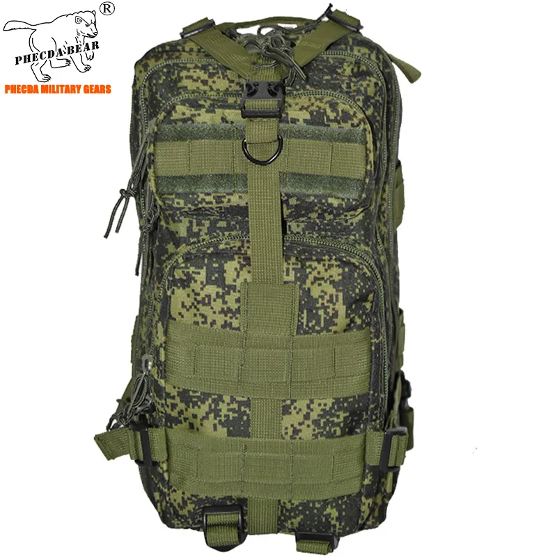 Классический тактический штурмовый рюкзак 3p 20 л туристический камуфляжный для