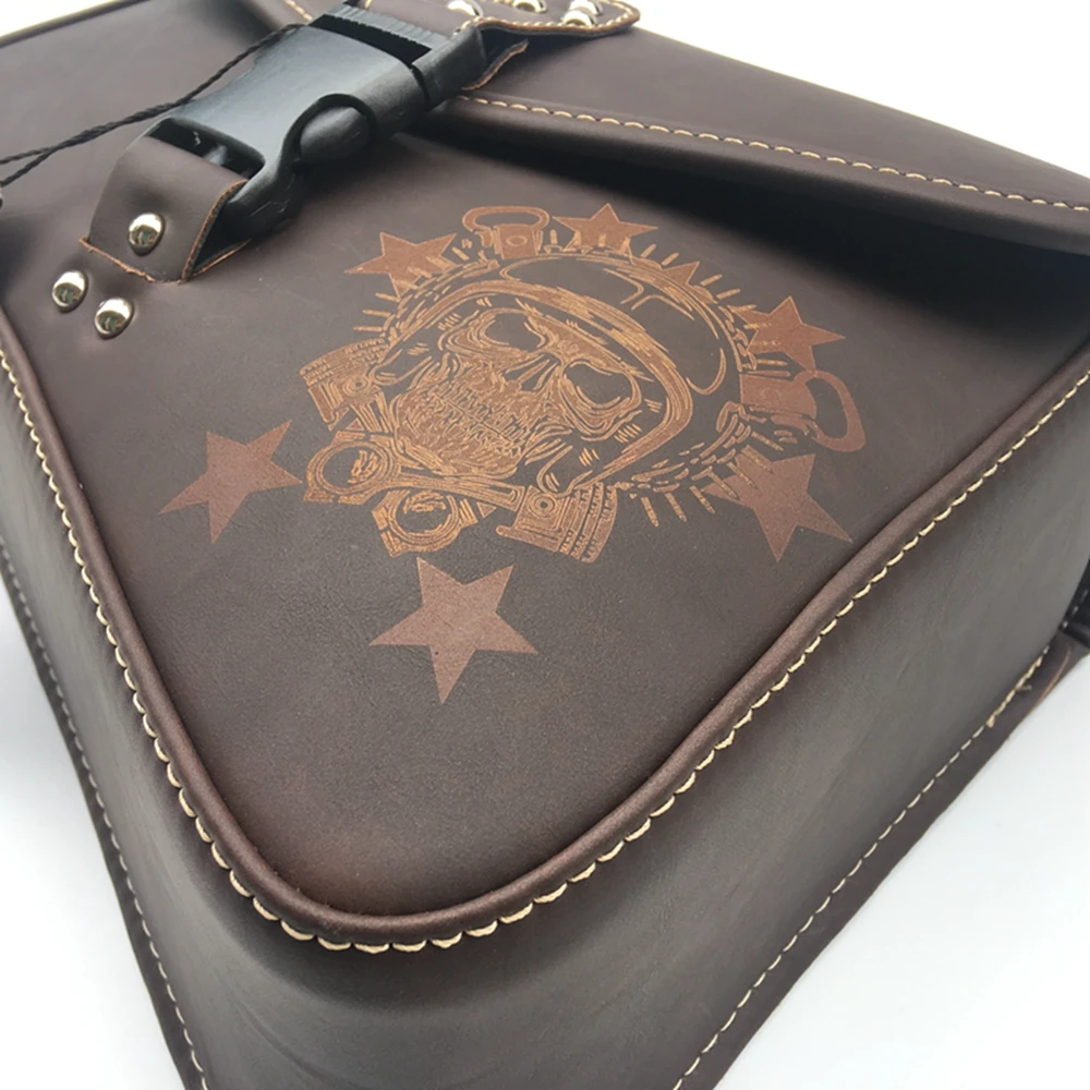 Седельная сумка для мотоцикла коричневая мотоциклетная инструментов подходит