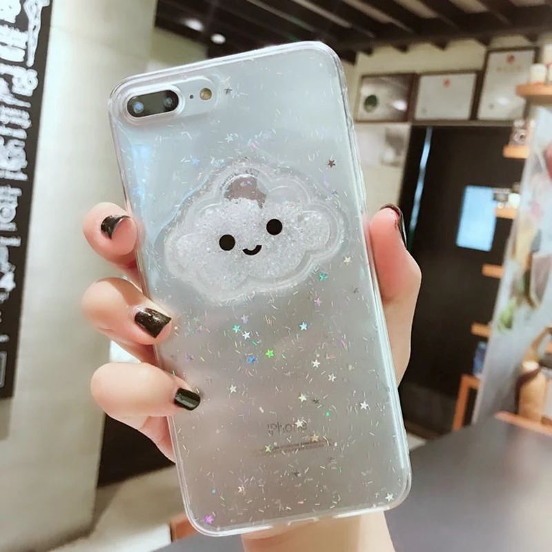 Жидкий блестящий чехол для iPhone 11 11Pro Max X XS XR 6 6s 7 8 Plus мягкий из ТПУ с динамическими