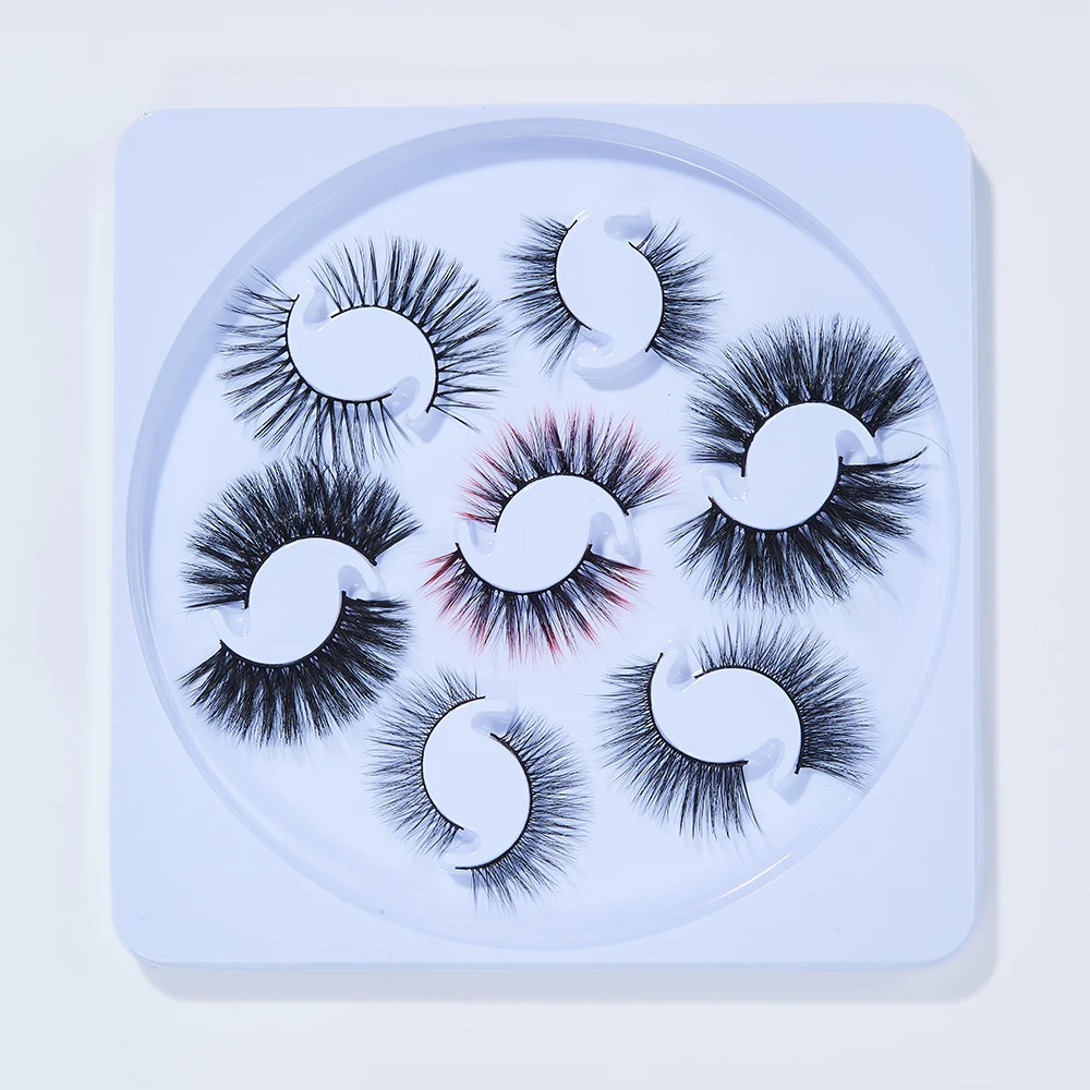 

7 пар натуральных ресниц драматические накладные ресницы искусственные ресницы макияж ресницы густые волосы удлинение глаз