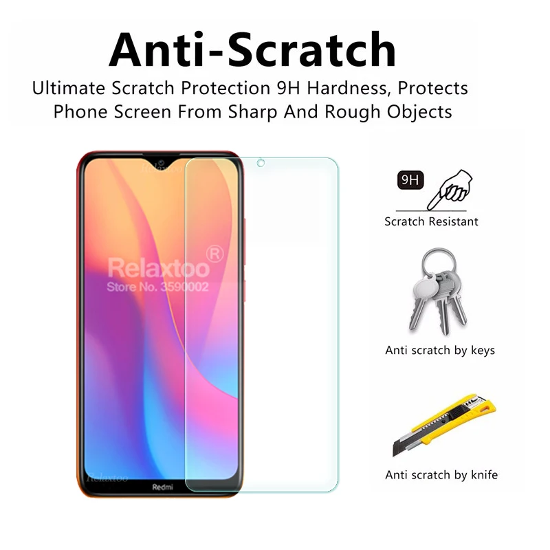 Защитное стекло 2 шт./лот для xiaomi redmi 8a экрана xiomi xaomi redmi8a 8 a защитное