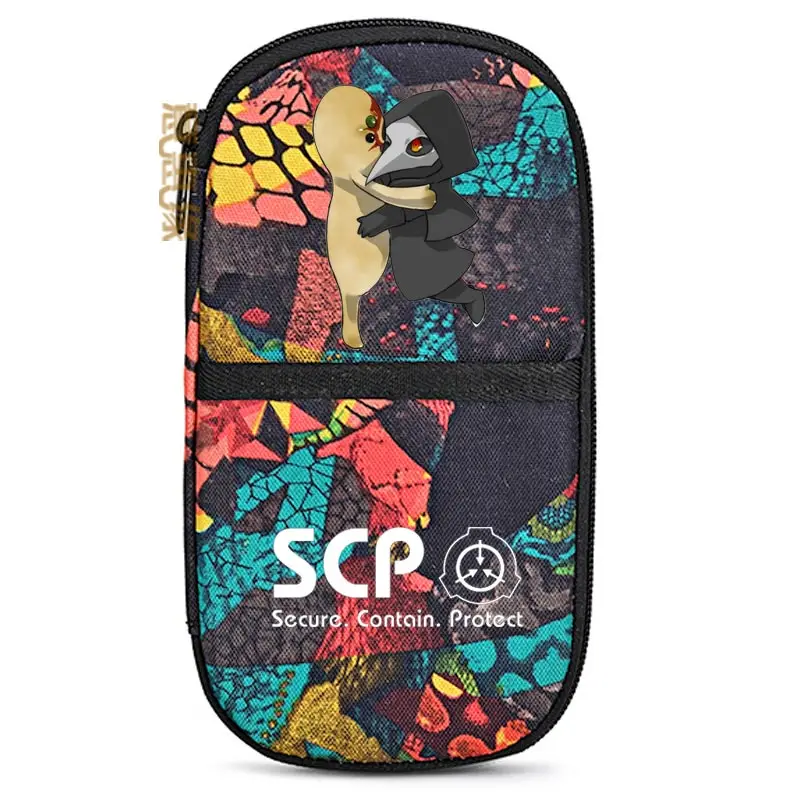 SCP Cosplay промо школьная офисная сумка для канцелярских принадлежностей Холщовый
