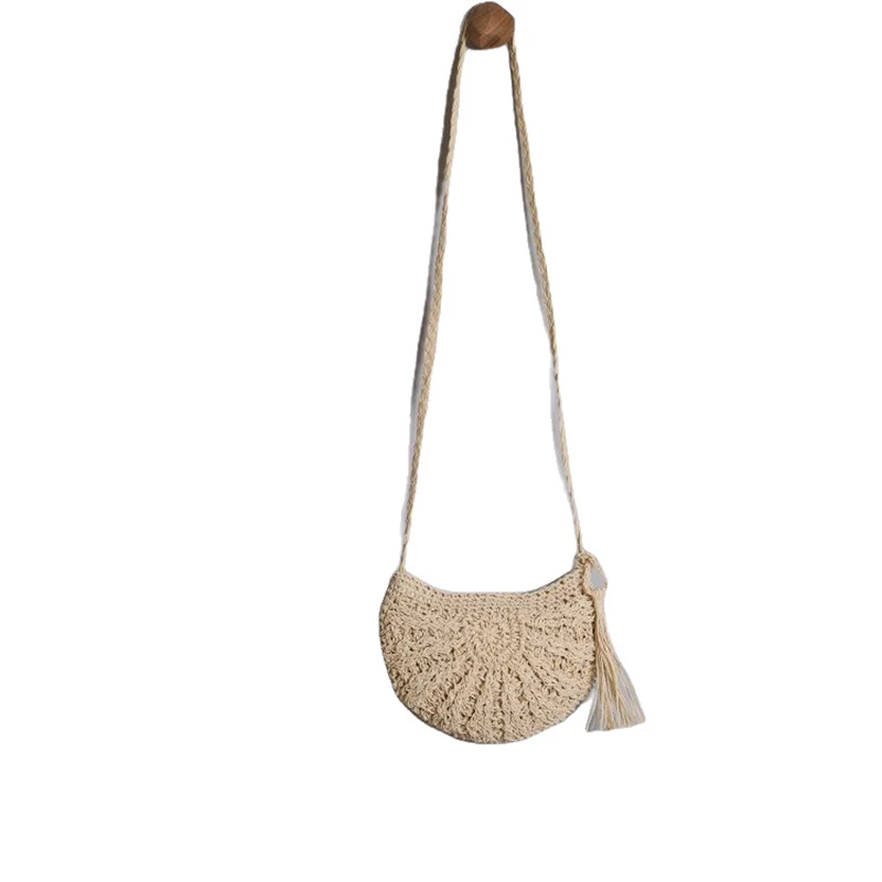 Дизайнерская соломенная сумка женская через плечо модные пляжные сумки 01-SB-xknbst |