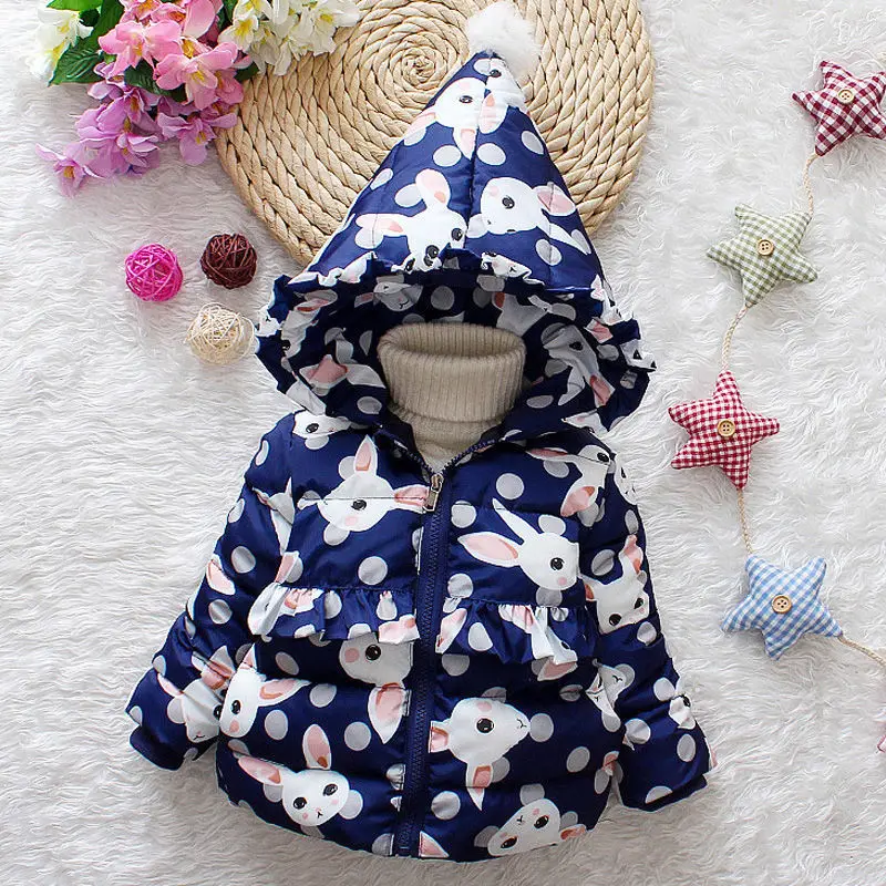 Зимние Пуховые парки для девочек Новинка модная плотная теплая верхняя одежда с