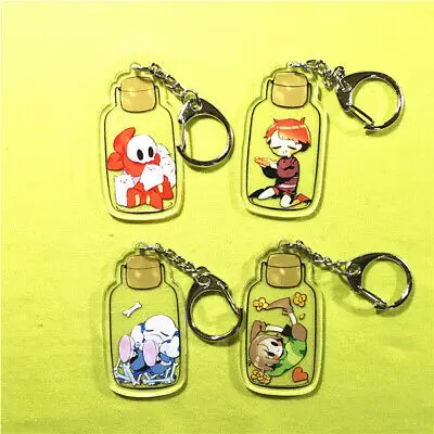 Брелок для ключей Cosmile Undertale, необычный модный креативный брелок для ключей в форме кекса, фризка, ториэля, Санс