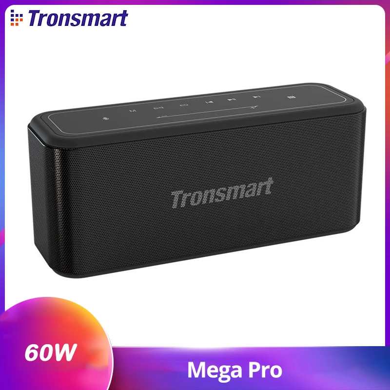 [В наличии] оригинальная портативная Bluetooth Колонка Tronsmart Mega Pro NFC 60 Вт IPX5