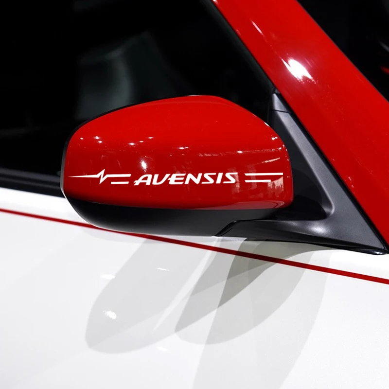 Декоративные наклейки на дверные ручки зеркало заднего вида для Toyota Avensis t25 t27