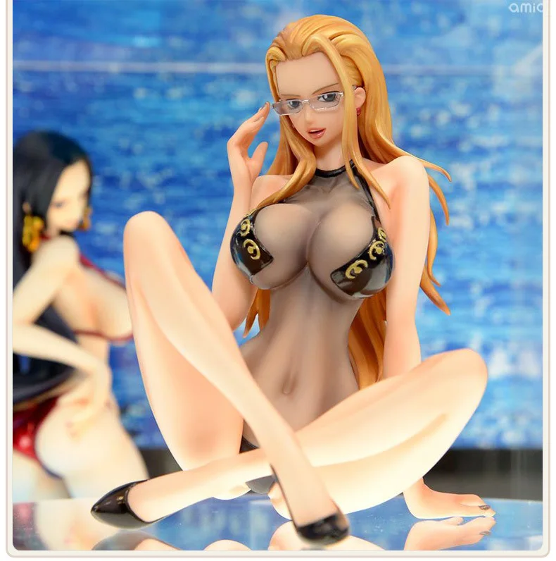 ONE PIECE Sexy Figurine Kalifa Swimsuit Ver.BB.02 PVC Model Bikini Girl Anime Action Figure Collection Girl's Doll 12cm | Игрушки и
