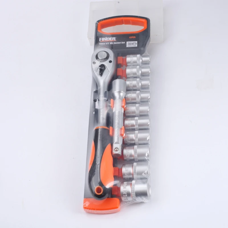 Tool Kit 12pcs [ 10 Socket Bit ][ 1 Ratchet Wrench ] Extension Bar Combination For Auto Repair U4LA | Инструменты