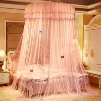 summer children kid bedding mosquito net romantic baby girl round bed mosquito net bed cover bed canopy for kid nursery