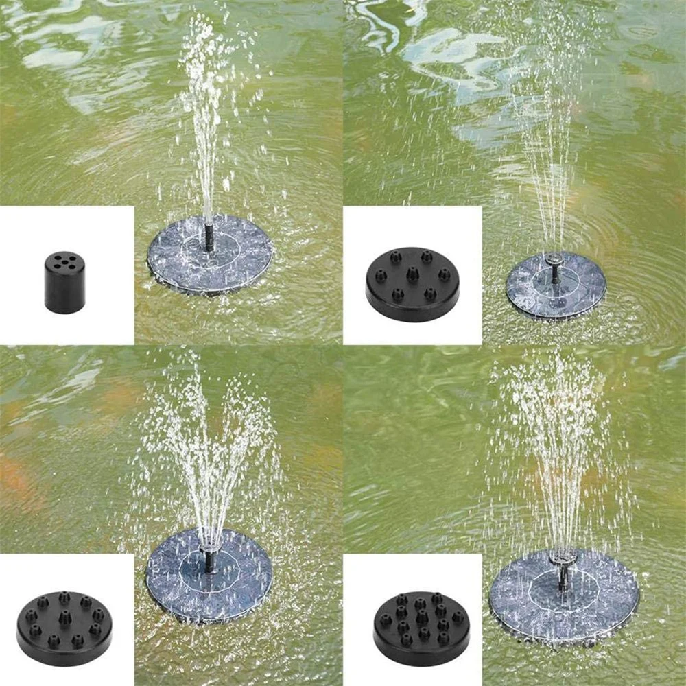 

Solar energy fountain pump floating fountain freestanding for home pond garden decoration